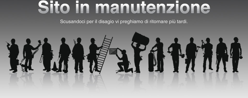 Sito in manutenzione